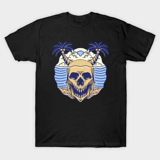 skull island T-Shirt by candramei